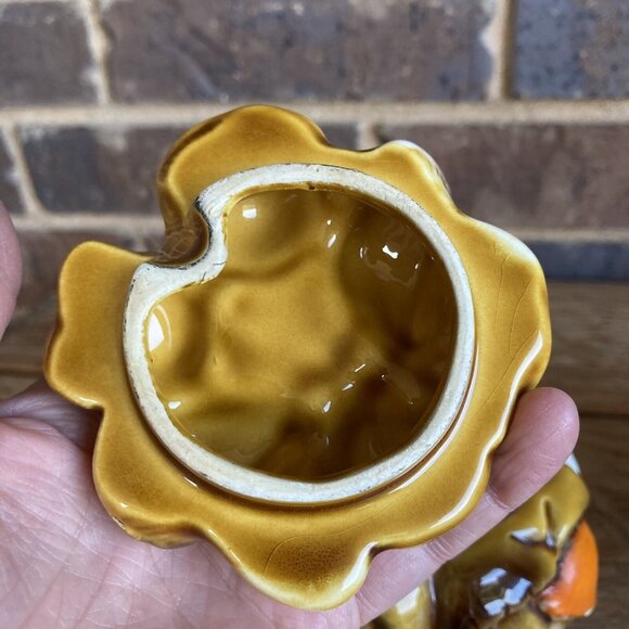 Mushroom Creamer and Sugar Vintage Relpo Midcentury Japanese Ceramic C-2122 READ - Picture 10 of 16